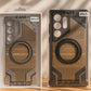 Heavy-Duty Armor Woven Back Case – Magnetic Ring Edition
