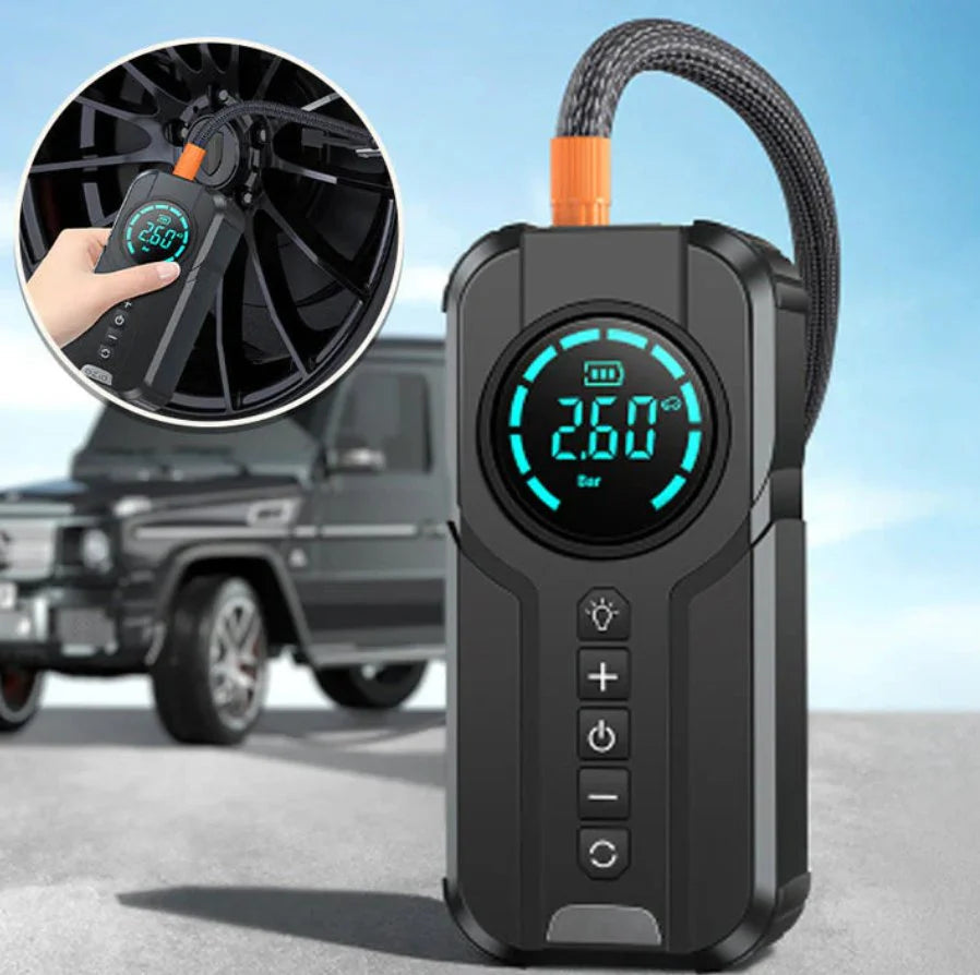 Jump Starter With Air Pump - Qevolta.store