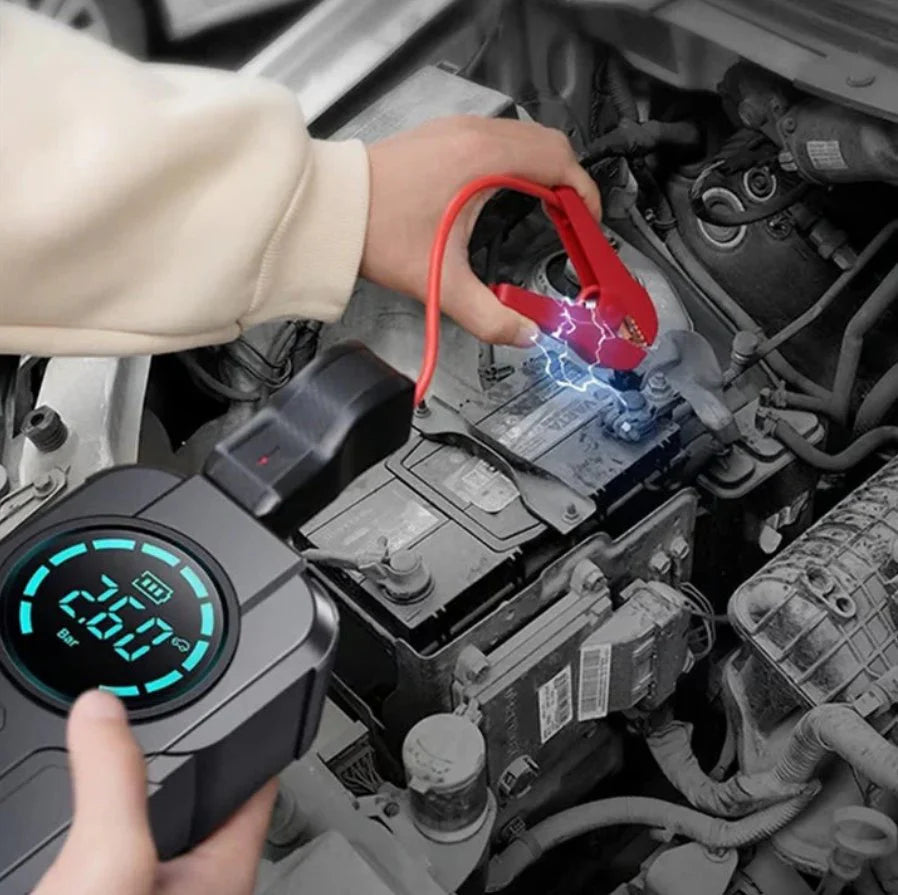 Jump Starter With Air Pump - Qevolta.store
