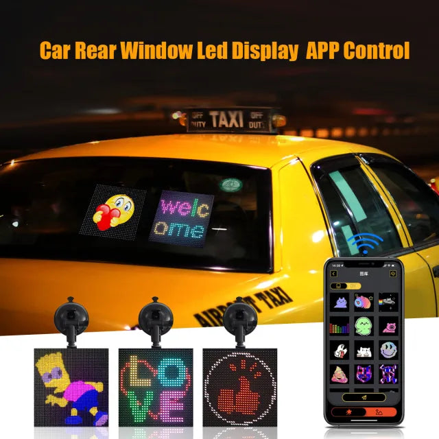 Car Rear Window LED Display - Qevolta.store