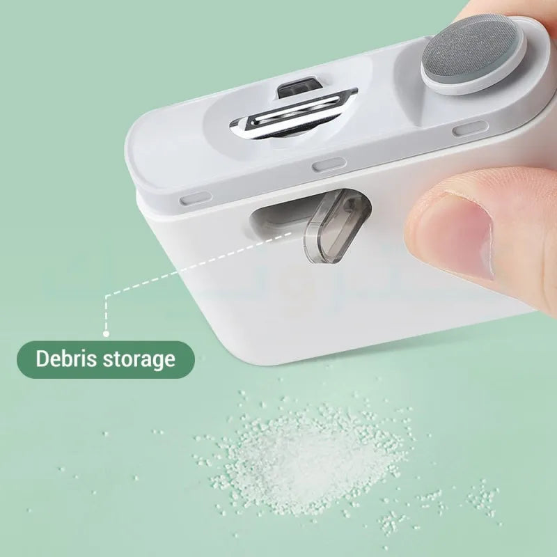 2 in 1 Electric Nail Clipper - Qevolta.store
