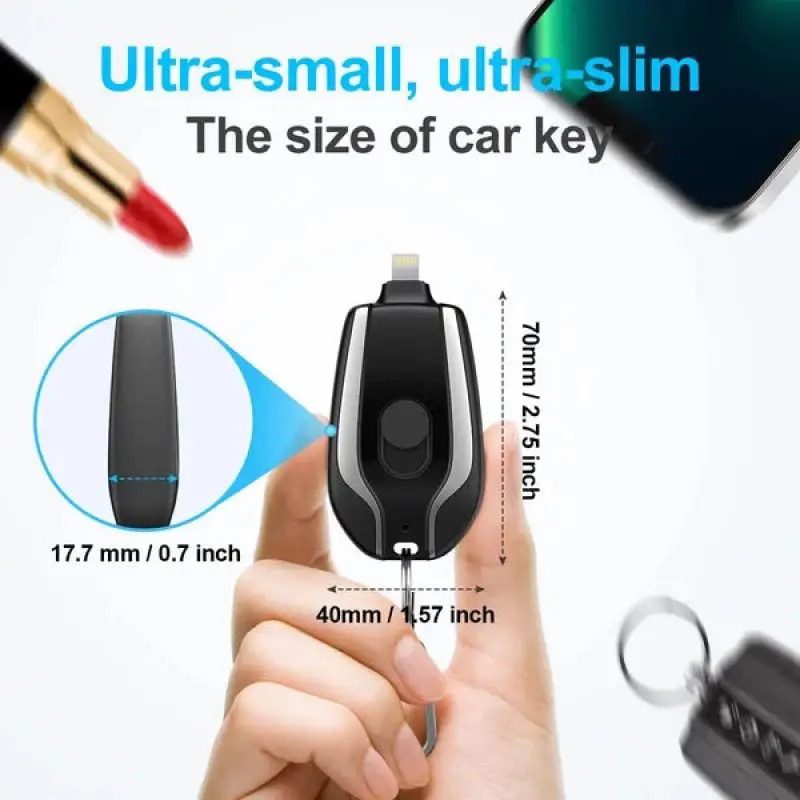 Portable Key Chain Charger - Qevolta.store