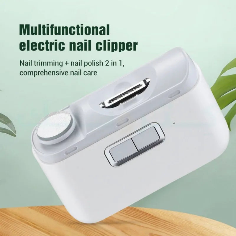 2 in 1 Electric Nail Clipper - Qevolta.store